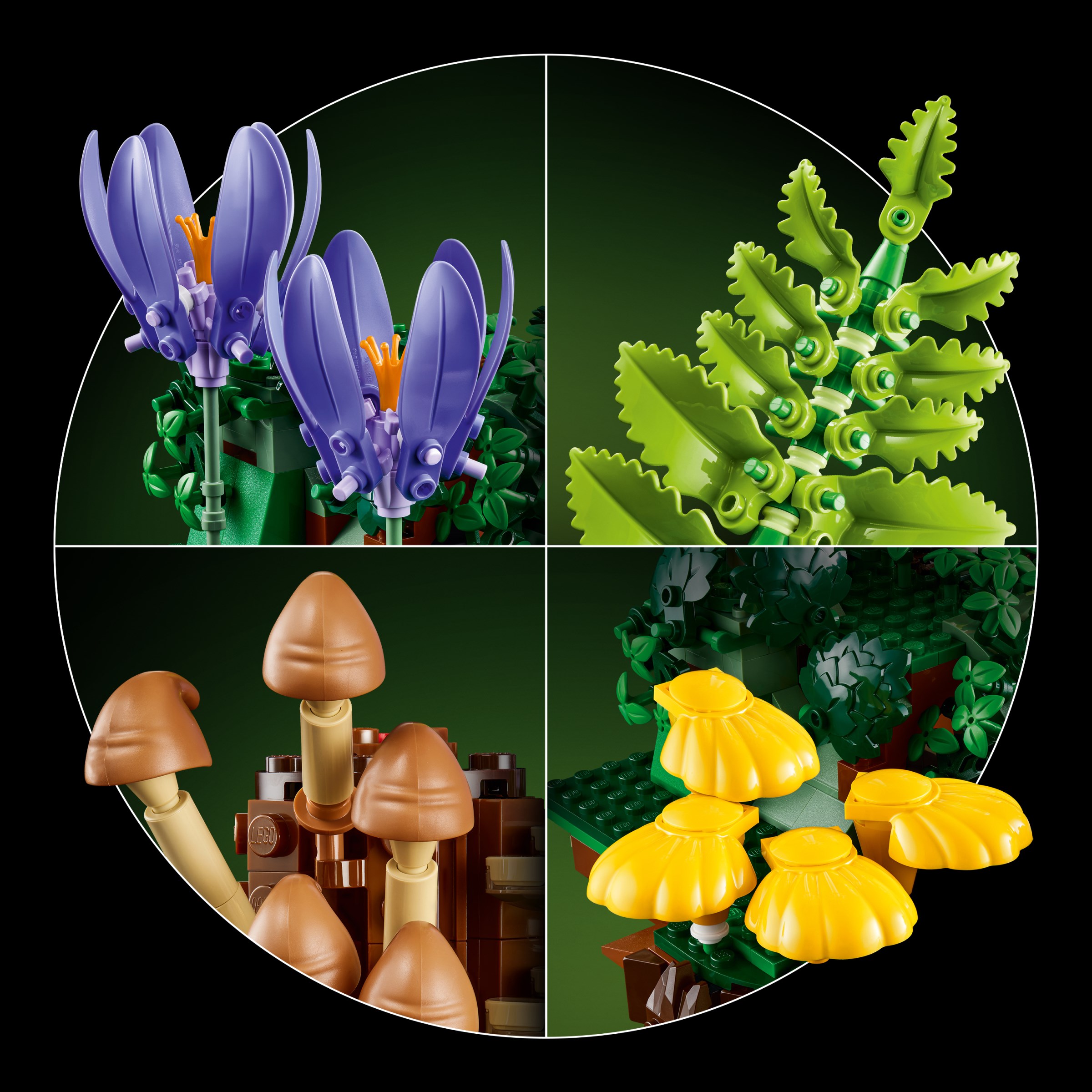 Three beautiful botanical sets revealed! | Brickset